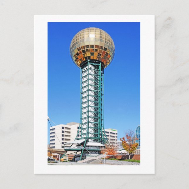 The Sunsphere - Knoxville, Tennessee, U.S.A. Postcard (Front)
