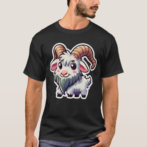 The Super Cute Goat T_Shirt