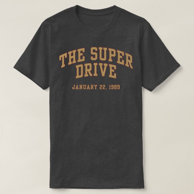 The Super Drive T-Shirt (Design Front)