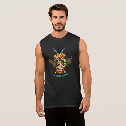 The Super-Kumite sleeveless tough guy shirt (Front Full)