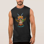 The Super-Kumite sleeveless tough guy shirt (Front)