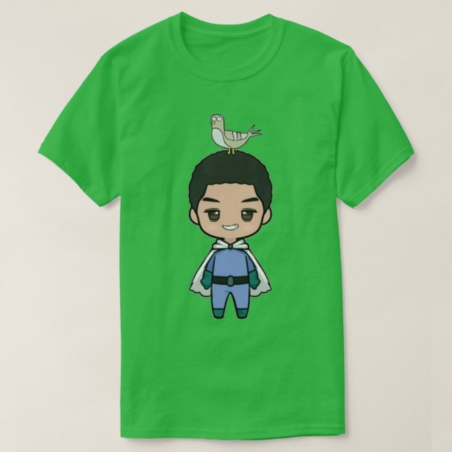 The Super Pigeonboy KDee 1 T-Shirt (Design Front)
