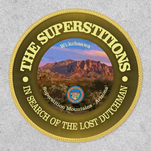 The Superstitions  Patch (Front)
