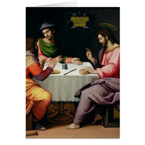 The Supper at Emmaus c1520