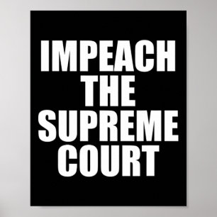 The Supreme Court Political Progressive Poster