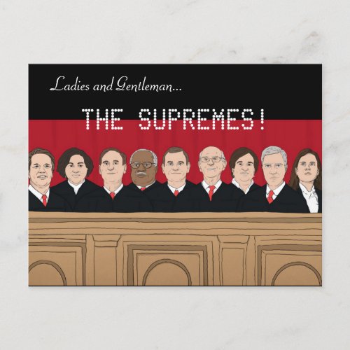 The Supremes Postcard