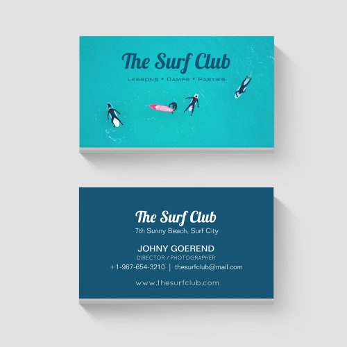 The Surf Club Business Card
