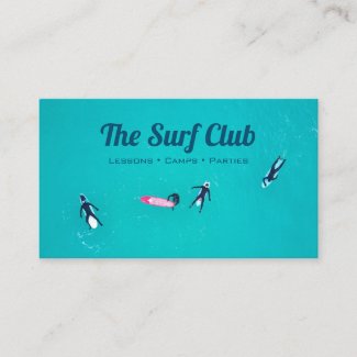 The Surf Club Business Card