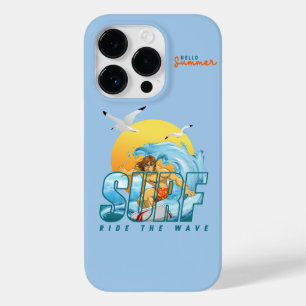 The Surfer Rides the Wave   (M) Case-Mate iPhone 14 Pro Case