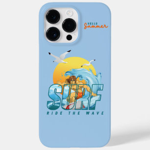 The Surfer Rides the Wave   (M) Case-Mate iPhone 14 Pro Max Case
