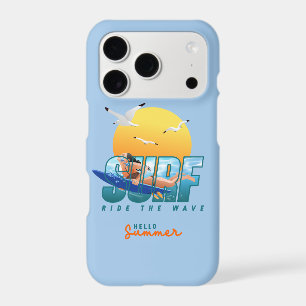 The Surfer Rides the Wave (Women) iPhone 17 Pro Case