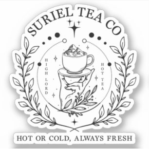 The Suriel Tea Co Company ACOTAR Velaris 2WH1 Sticker