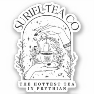 The Suriel Tea Co Company ACOTAR Velaris 3WH1 Sticker