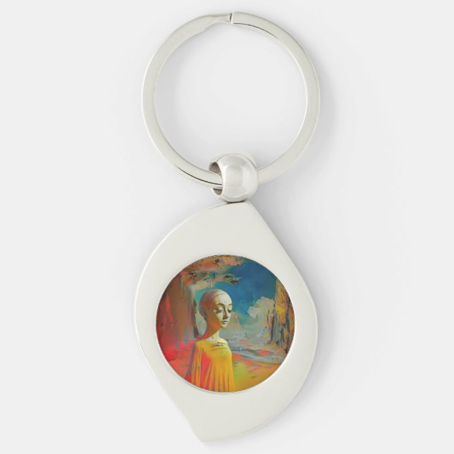 The Surrealness of it All Keychain (Front)