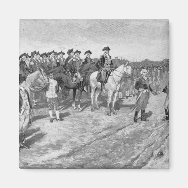 The Surrender of Cornwallis at Yorktown Magnet (Front)