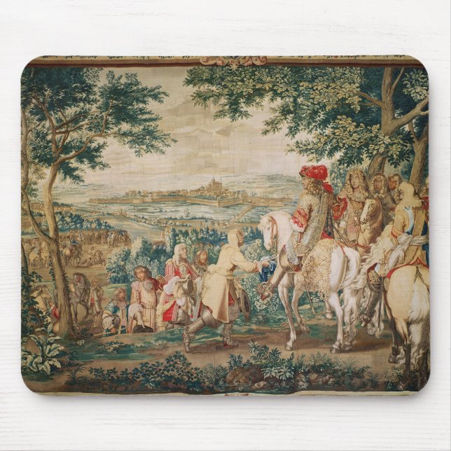 The Surrender of Marsal in Gobelins Workshop Mouse Pad (Front)