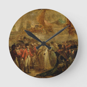 The Surrender of the Two Sons of Tipu Sahib (1749- Round Clock