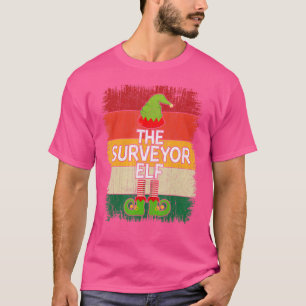 The Surveyor Elf Matching Group Christmas Party Pa T-Shirt