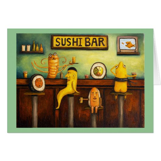 The Sushi Bar Cards (Front Horizontal)