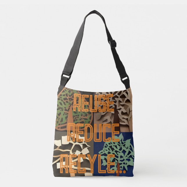 The Sustainable Shopper Crossbody Bag (Front)