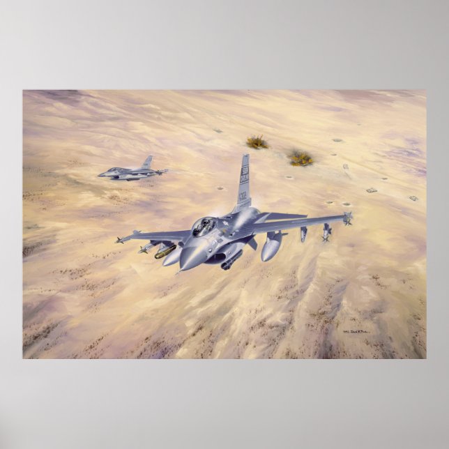 The Swamp Foxes by David Poole Print (Front)