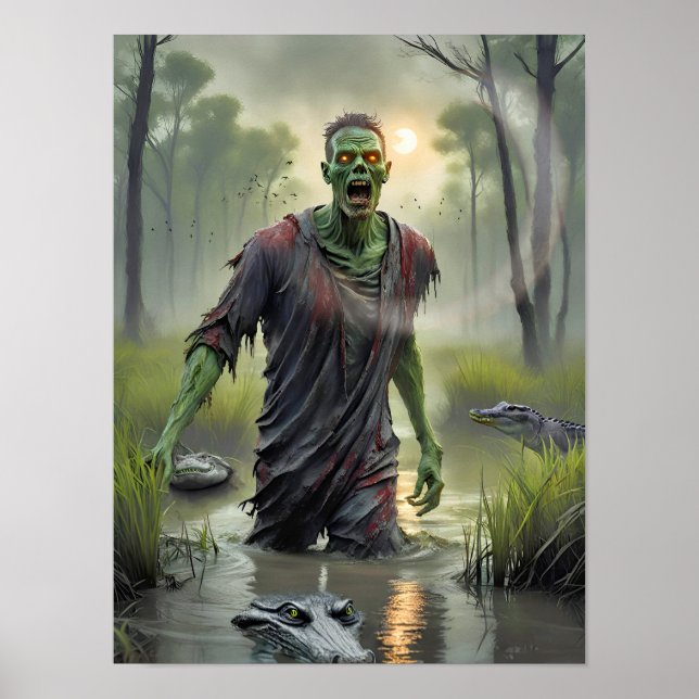 The Swamp Thing - 12 x 16 Poster (Front)