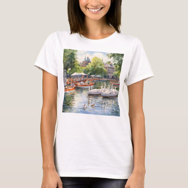 The Swan Boats T-Shirt (Front)