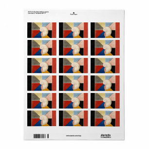 The Swan, Group IX by Hilma af Klint Label