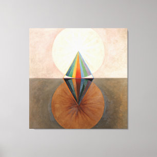 The Swan, Group IX, No.12 by Hilma af Klint Canvas Print