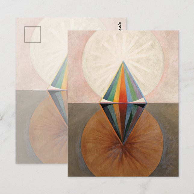 The Swan, Group IX, No.12 by Hilma af Klint Postcard (Front/Back)