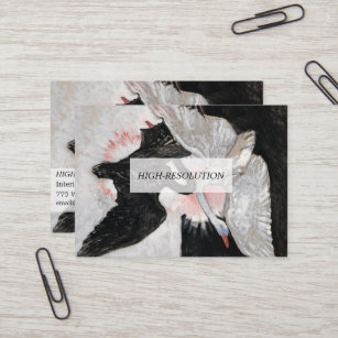 The Swan, Group IX, No.2 by Hilma af Klint  Business Card