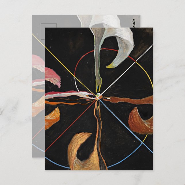 The Swan, Group IX, No.7 by Hilma af Klint Postcard (Front/Back)