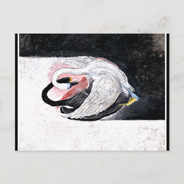 The Swan, No. 03, Group 1X SUW, fine art Postcard (Front)