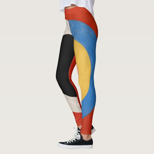 The Swan, No.17 by Hilma af Klint Leggings (Left)