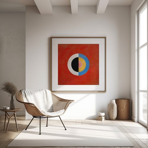 The Swan No 17  Hilma af Klint Framed Art