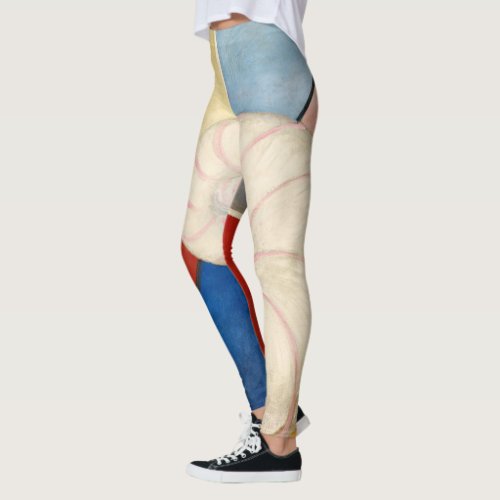 The Swan No19 by Hilma af Klint Leggings