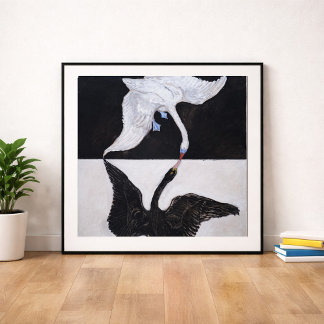 The Swan No.1, Group IX SUW, Hilma af Klint Poster