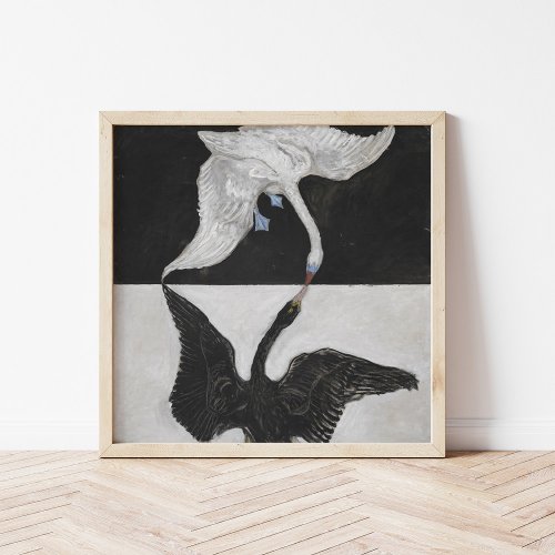 The Swan No 1  Hilma af Klint Poster