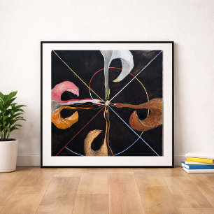 The Swan No. 7, Hilma af Klint Poster