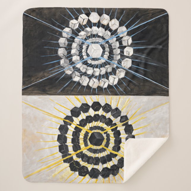 The Swan, No 8 | Hilma af Klint | Sherpa Blanket (Front)