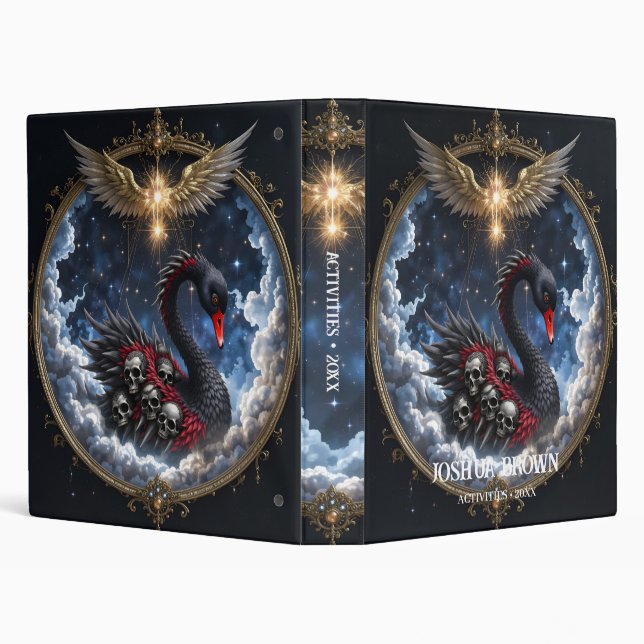 The Swan of Forgotten Souls.  3 Ring Binder (Background)