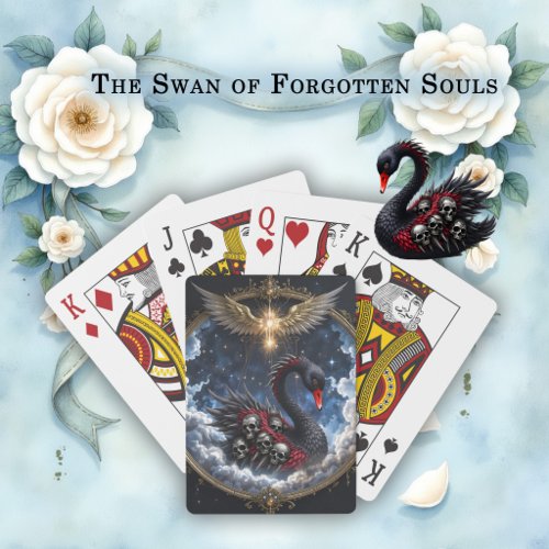 The Swan of Forgotten Souls.  Poker Cards