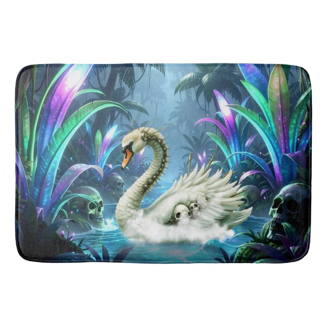 The Swan of Forgotten Waters.  Bath Mat (Front)