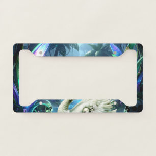 The Swan of Forgotten Waters. License Plate Frame
