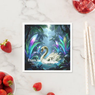The Swan of Forgotten Waters. Napkins