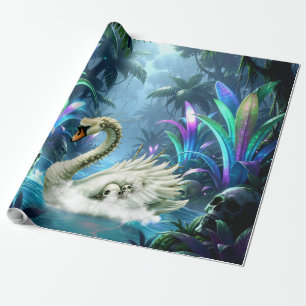 The Swan of Forgotten Waters.  Wrapping Paper