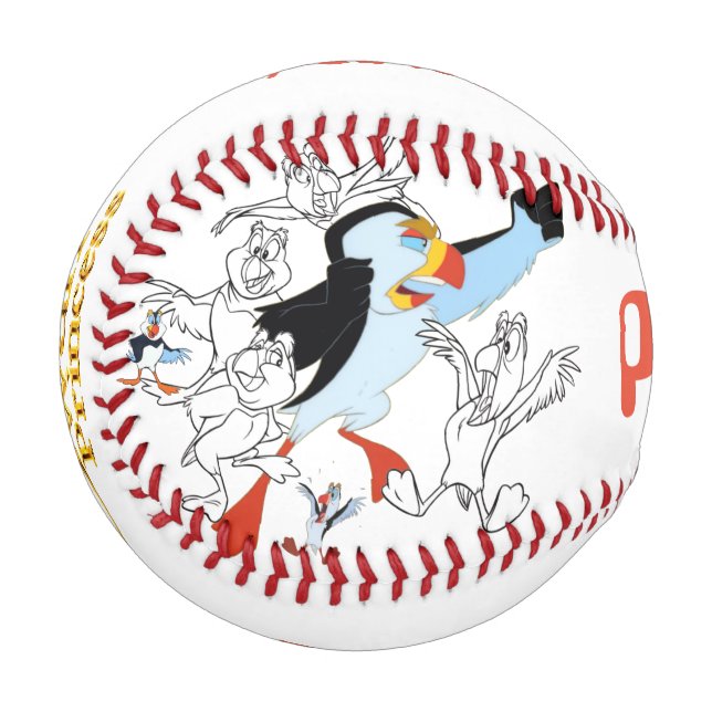 The Swan Princess Baseball with Puffin (Front Left)