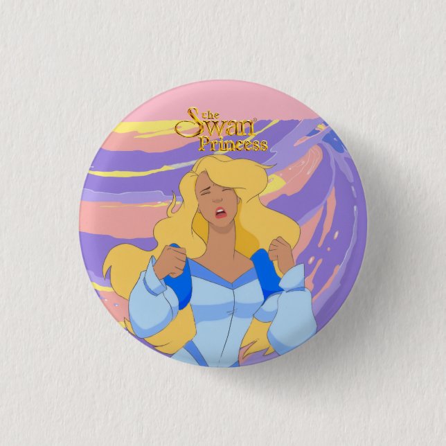 The Swan Princess Odette button (Front)
