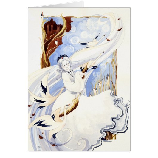 The Swan Queen Card (Front)