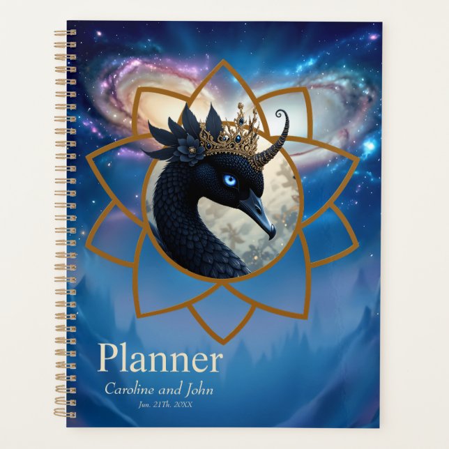 The Swan Who Guards the Moon Planner (Front)
